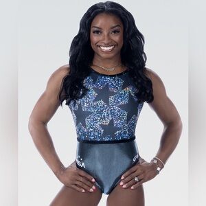 GK Elite Olympic Replica Gymnastics Leotard. Size AS